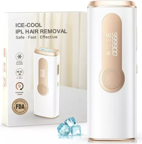 merkloos Hair Removal Device - Laser Hair Removal - Hair Removal - Men and Women - Full Body - Long Lasting Hair Removal (6151011331356)