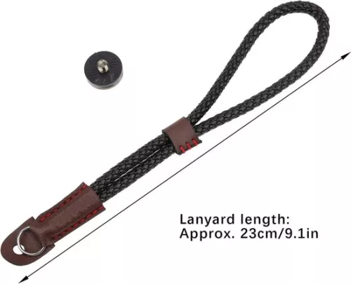 merkloos Wrist Strap for ONE X2 Camera - PU Leather Wristband for Safety - Camera Lanyard Accessories (6152321567510)