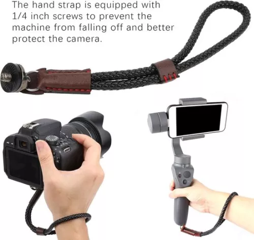 merkloos Wrist Strap for ONE X2 Camera - PU Leather Wristband for Safety - Camera Lanyard Accessories (6152321567510)