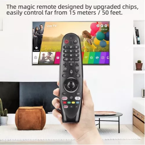 merkloos Magic Remote Control for LG Smart TV - Replacement with Voice Function - Universal - Suitable for many LG Smart TV models . (8785309239703)