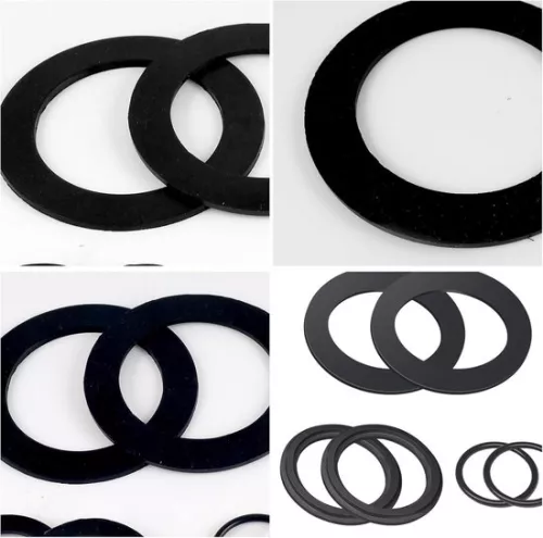 merkloos O-ring 6-piece set rubber sealing rings washers round seal for Intex pool parts 10747 25006 25010 28633 28635 28621 etc. (8785322835784)