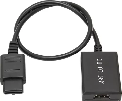 N64 HDMI Converter Adapter Cable for SNES - HD Link Cable for N64 - Convert Video Signal to HDMI - Supports PAL NTSC .