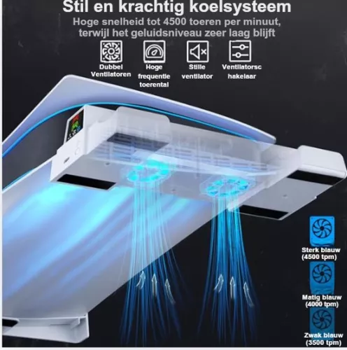 merkloos Fan suitable for Playstation 5 - USB Cooling Fan PS5 Accessories (6150719187104)