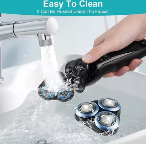 3 Pieces Shaving Heads with Small Brush - Universal Compatible with Hq8 Pt720 Pt725 Pt815 Pt860 At890 At899 At750