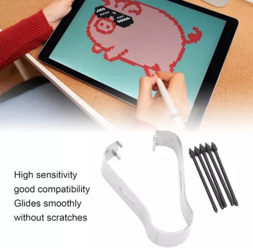 merkloos Stylus Pen Tips for Samsung Galaxy S6 S7 S7 Plus Note 10 20 - Replacement Stylus Pen Nibs - Pack of 4 - Black . (8785310340719)