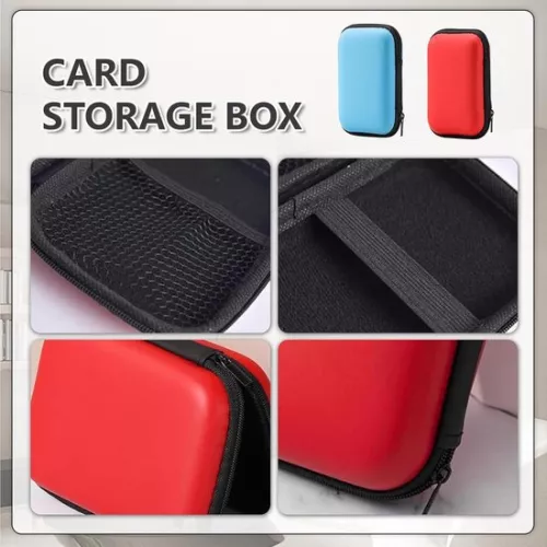 merkloos Playing card box - Robust card box for Skip BO card game - Phase 10 card game - UNO flip card game - Multi-colored Large (8785304935266)