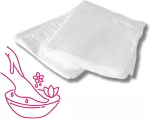 merkloos Foot bath disposable foot bags - pedicure spa podiatry - bathtub foot bath - plastic foot tray - sink foot bag (6152917128125)
