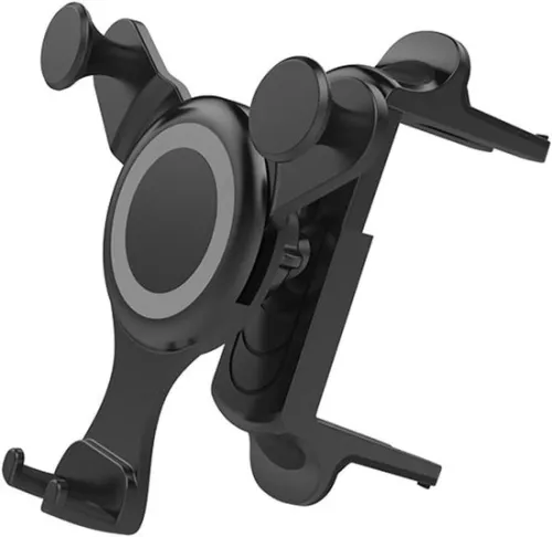 Round ventilation phone holder for Mercedes-Benz A/B/C/E/S-Class, Mini Cooper, Audi-TT - Suitable for all circular ventilation slots