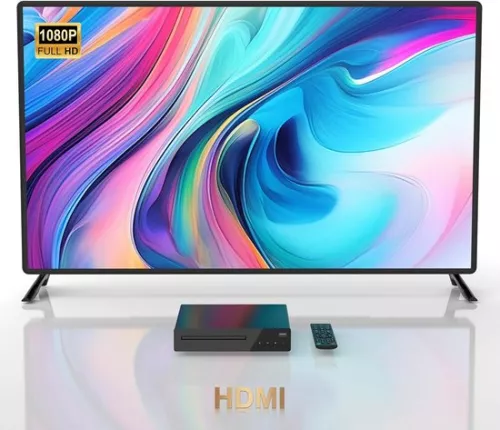 Brandless DVD Player with HDMI - Blu-ray Players - External DVD Player - Black (6152121839886)