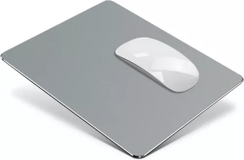 Ultra-thin Aluminum Mouse Pad - Waterproof, Reliable, and Accurate - Medium Gray