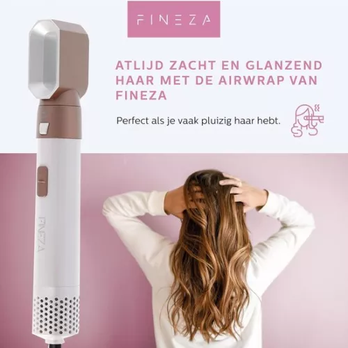 merkloos ShopGlobe Hair Dryer Brush - Curling Brush - Airstyler - Multistyler - Hot Air Brush (9501478914666)