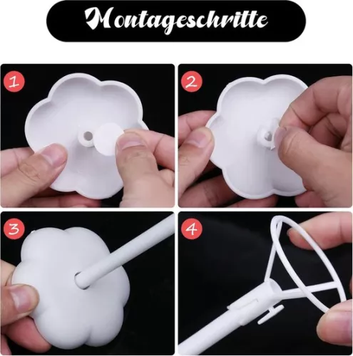 merkloos 20 balloon holders - reusable balloon stand - table balloon stand - festival birthday party wedding decoration (8785307262192)