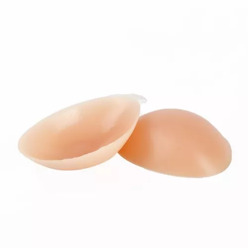 Silicone Bra - 1x Thick - D-cup - Removable adhesive pads - Push-up silicone breast enlargement pads - For swimwear and bikinis - Comfortable padding - Invisible and washable - Women