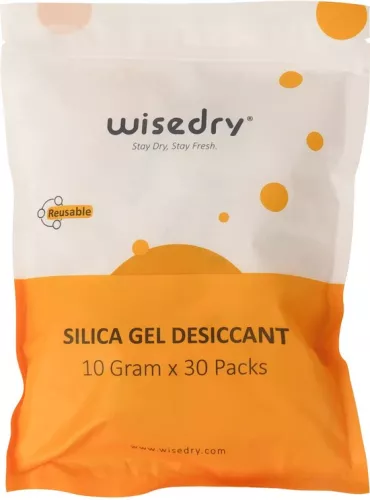 merkloos Silica Gel Sachets with Moisture Indicator - 10g x 30 Pieces for Moisture Removal (6152642770774)
