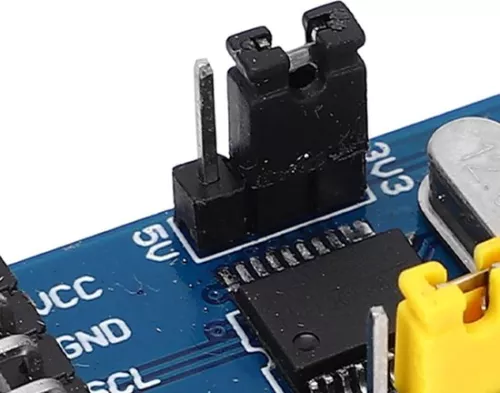 merkloos USB to IIC I2C UART Converter Adapter Module - Serial Data ISP Program Download - LED Lamp Status Display - Voltage Output . (8785310337641)