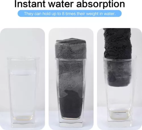 merkloos Microfiber makeup remover, soft facial cleansing cloth, absorbent washcloth, facial tissues (8998339786677)