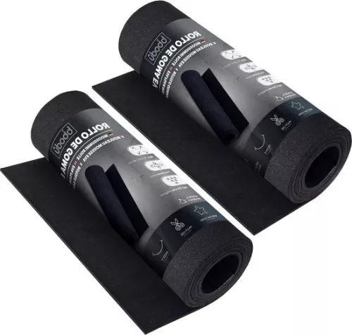 Pack of 2 rolls of EVA foam 5mm Black Foam Rubber Foam Sheets - craft cosplay foam craft foam - boys girls - Sheet size 150cm x 32cm Black