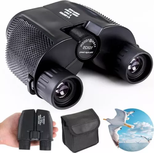 25x Binoculars Adults HD Compact Lightweight Professional Birdwatching Theater Concerts Hunting Hiking Sports Games