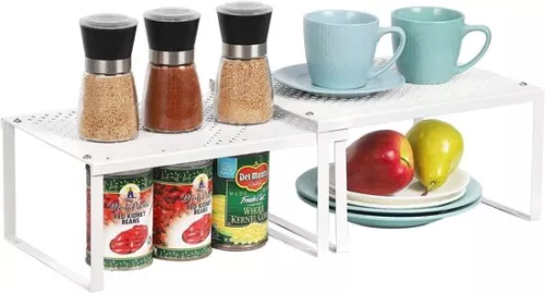 merkloos Kitchen cupboard insert - stackable and expandable - set of 2 (9506646552732)