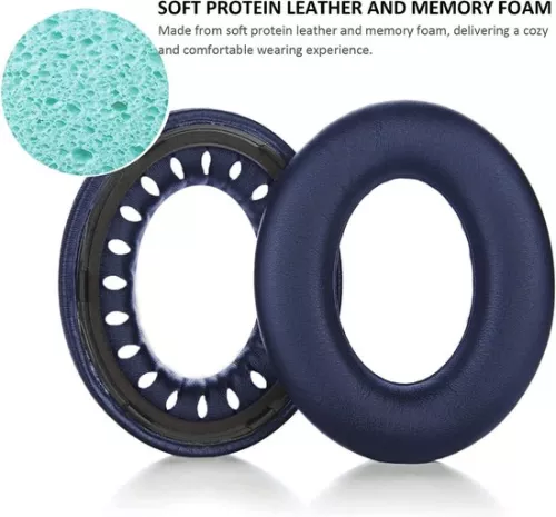 merkloos Replacement Ear Cushions for Bose 700 Noise Cancelling Headphones Softer PU Leather Dark Blue (8785307207155)