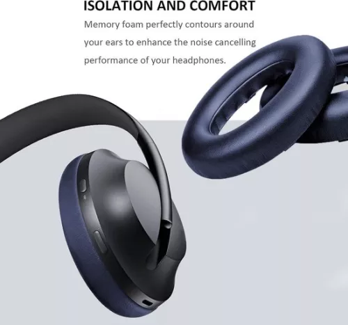 merkloos Replacement Ear Cushions for Bose 700 Noise Cancelling Headphones Softer PU Leather Dark Blue (8785307207155)