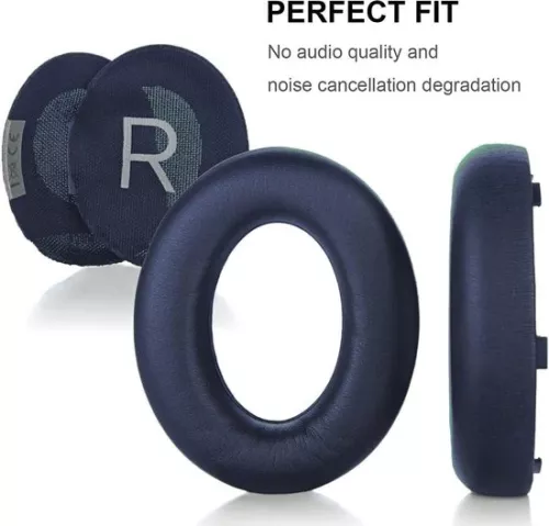 merkloos Replacement Ear Cushions for Bose 700 Noise Cancelling Headphones Softer PU Leather Dark Blue (8785307207155)