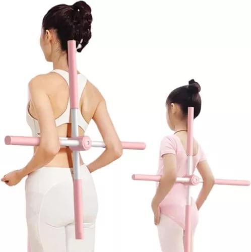 Yoga Sticks Stretching Tool - Retractable Posture Corrector Humpback Correction Stick posture corrector back brace belt