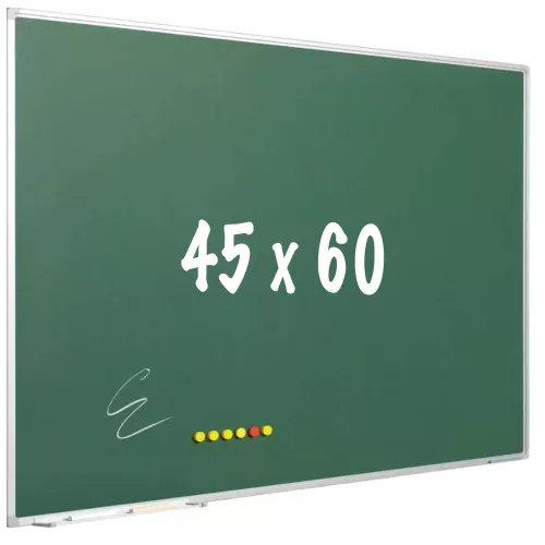 Krijtbord PRO Camacho - Magnetisch - Schoolbord - Eenvoudige montage - Emaille staal - Groen - 45x60cm